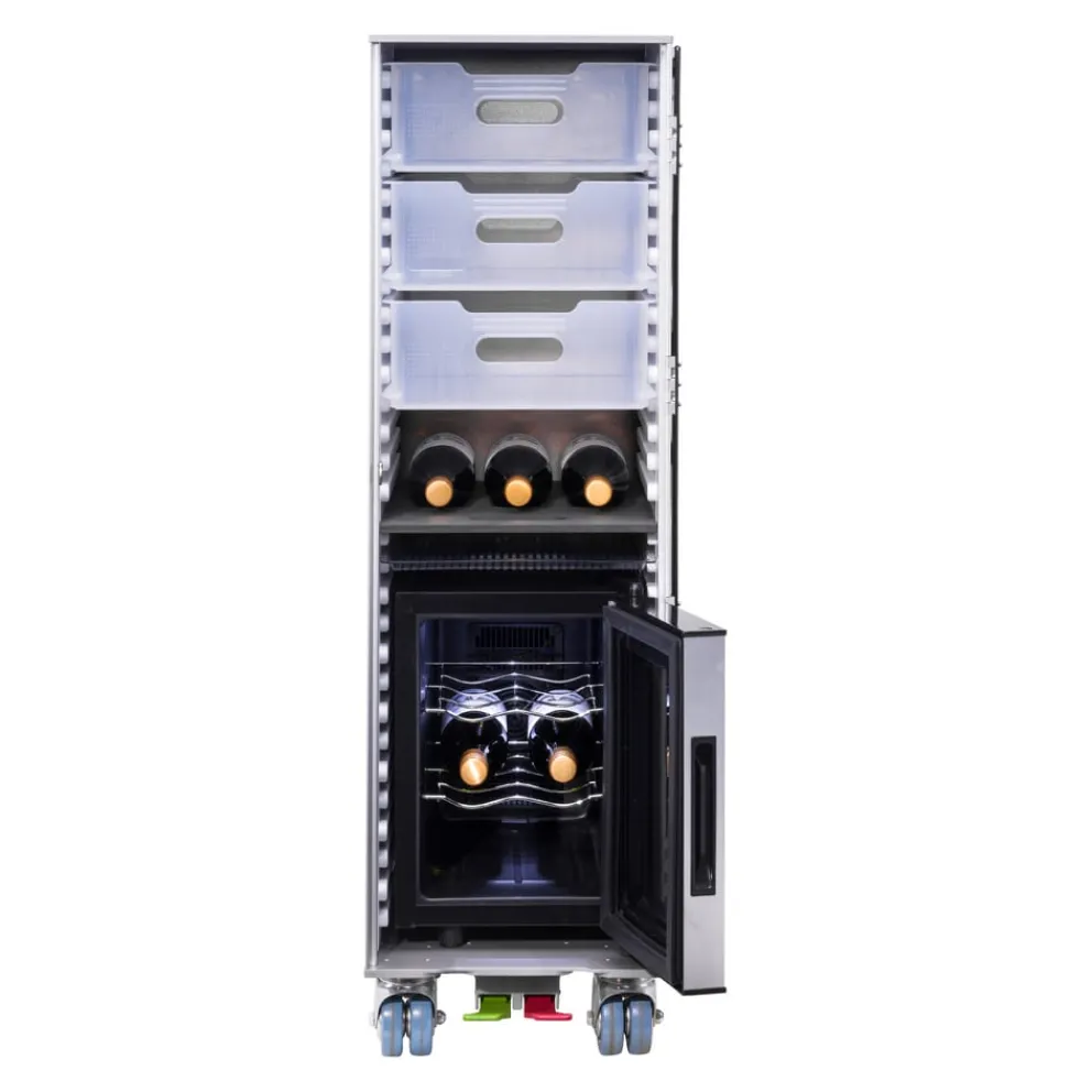 Aviatik-Shop Airline Trolley Swissair schwarz, silber Sale