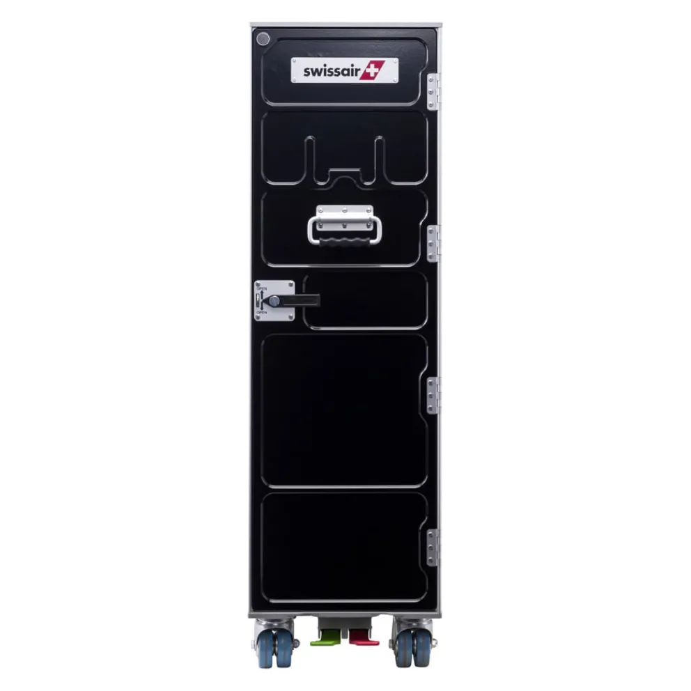 Aviatik-Shop Airline Trolley Swissair schwarz, silber Sale