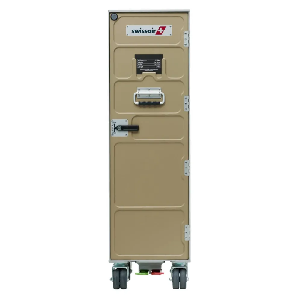 Aviatik-Shop Airline Trolley Swissair beige Hot