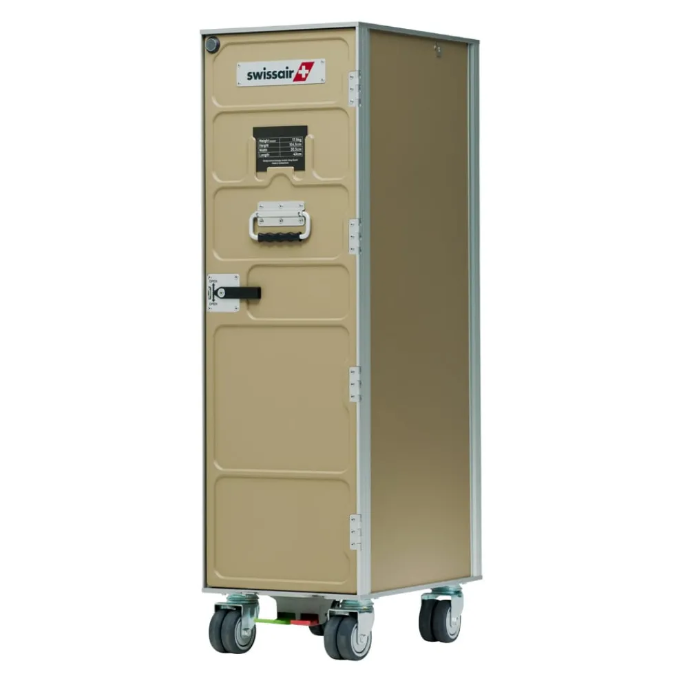 Aviatik-Shop Airline Trolley Swissair beige Hot