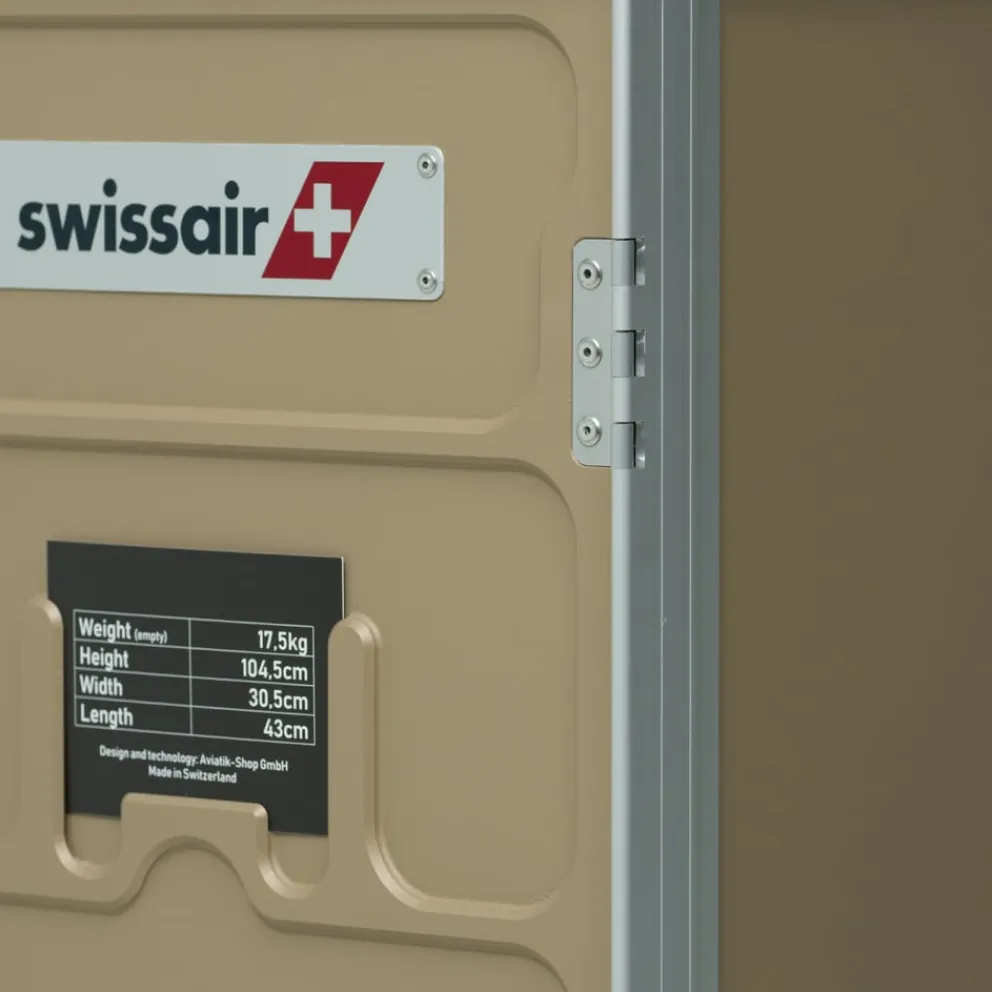 Aviatik-Shop Airline Trolley Swissair beige Hot