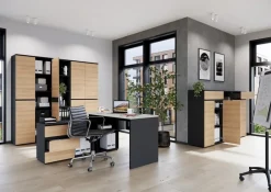 GERMANIA Aktenschrank Baltimore graphit New