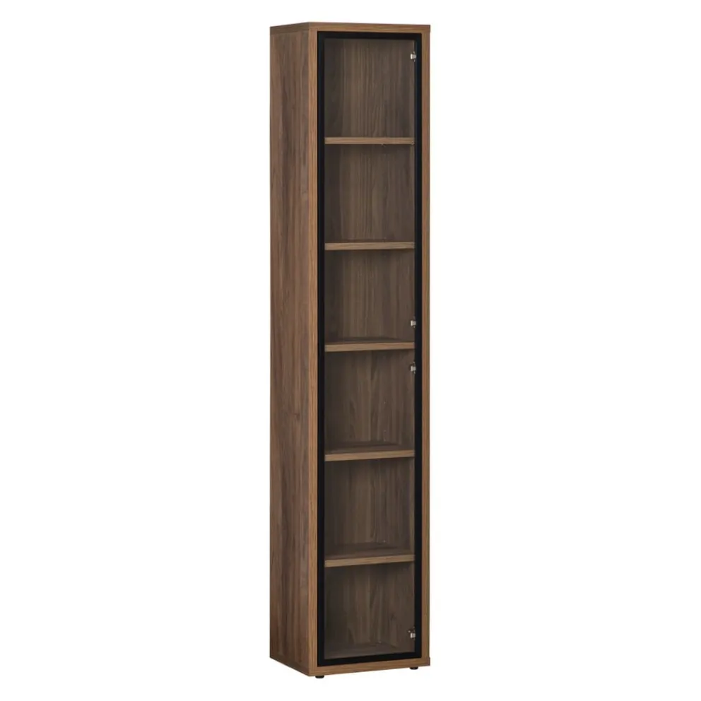Johann Jakob Aktenschrank Davinci nussbaumfarbig
