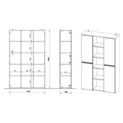 Novel Aktenschrank Deltona-105 New