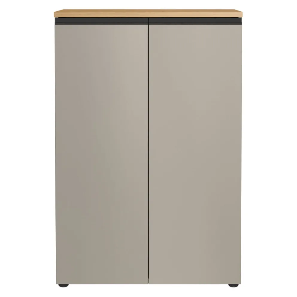 Novel Aktenschrank Deltona-105 steingrau Online