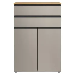 Novel Aktenschrank Deltona-105 steingrau Online