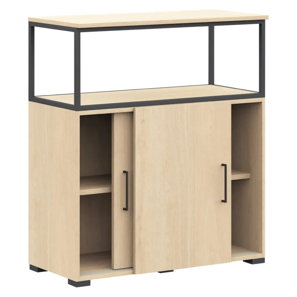 Moderano Aktenschrank Flow eichefarbig Clearance
