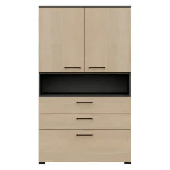 Moderano Aktenschrank Flow eichefarbig Outlet