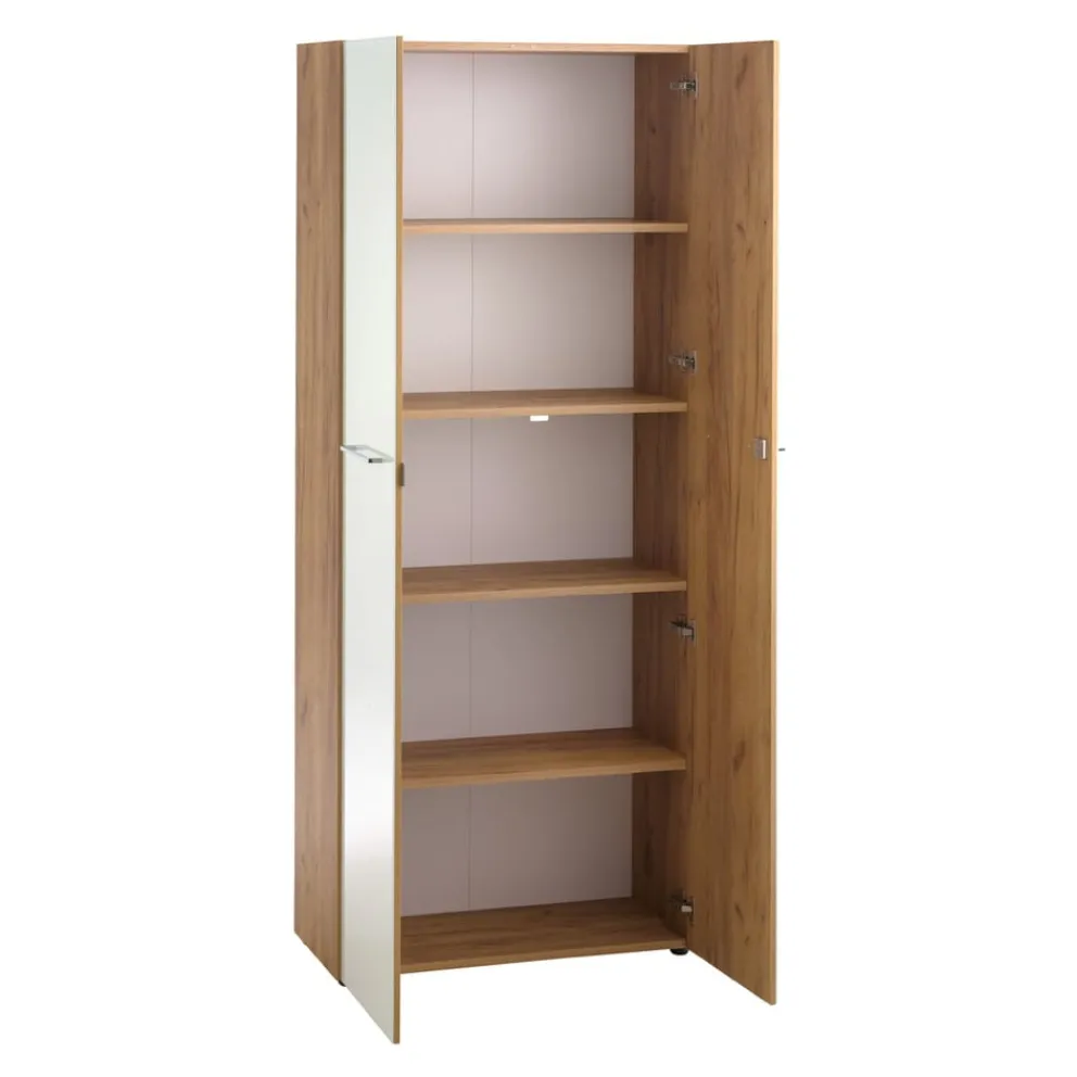 Johann Jakob Aktenschrank Novara eichefarbig, weiss
