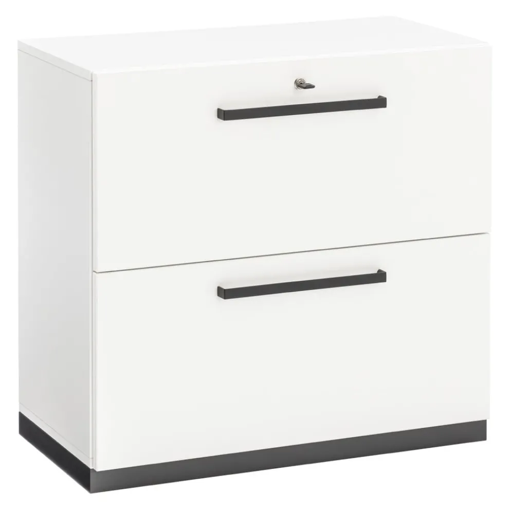 Moderano Aktenschrank Objekt-Plus-105 9010 Weiss Outlet