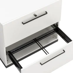 Moderano Aktenschrank Objekt-Plus-105 9010 Weiss Outlet
