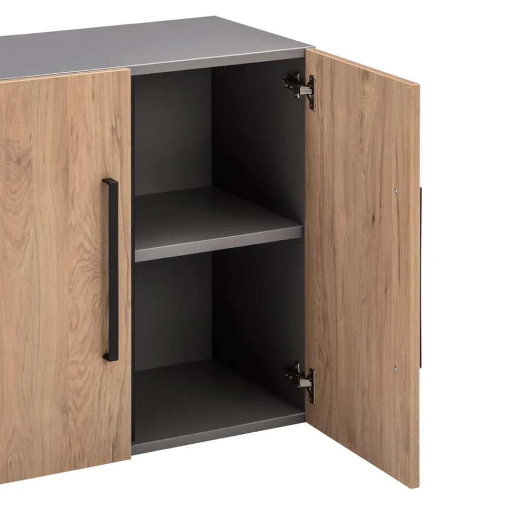 Moderano Aktenschrank Objekt-Plus-105 6120 Mittelgrau New