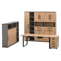 Moderano Aktenschrank Objekt-Plus-105 6120 Mittelgrau Discount