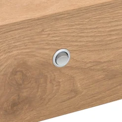 Dieter Knoll Anbau-Nachttisch Gent eichefarbig, taupe Sale