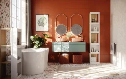 Temahome Anbauregal Ella eichefarbig, weiss Hot