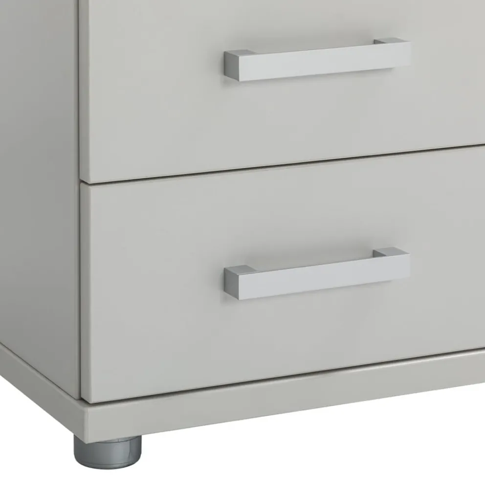 Moderano Anbautischgestell Techno-105 hellgrau Clearance