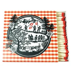 Trendform Anzündhilfe Swiss Vichy rot, schwarz, weiss Online