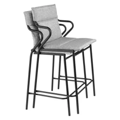 Lafuma Mobilier Armlehnstuhl Ancone granitgrau