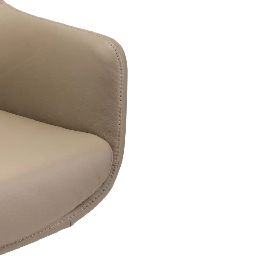 Dieter Knoll Armlehnstuhl Bristol Kat. 10 Polo, 1028 graubeige Best