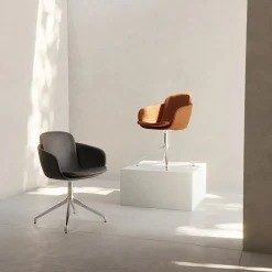 SACKit Armlehnstuhl Chair no. One S2 Polished Swivel sandbraun Online