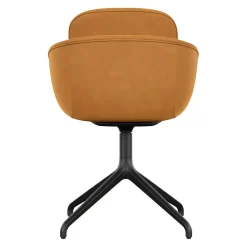SACKit Armlehnstuhl Chair no. One S2 Black Swivel sandbraun Best
