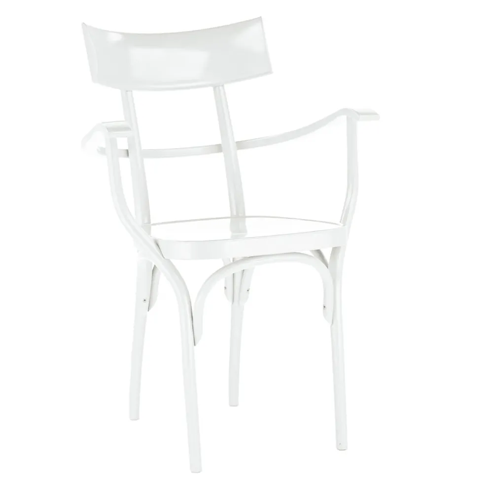 Gebrüder Thonet Vienna Armlehnstuhl Czech SCHICHTHOLZ / C02 bianco 9010