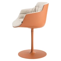 mdf italia Armlehnstuhl Flow taupe, terracotta Online