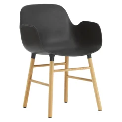 Normann Copenhagen Armlehnstuhl Form eichefarbig, schwarz Online