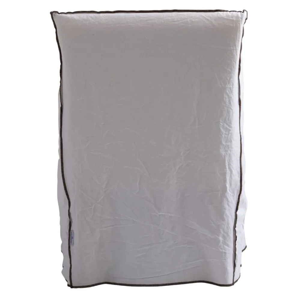 Gervasoni Armlehnstuhl Ghost NATURAL Lino Bianco / Kat. B (1000)