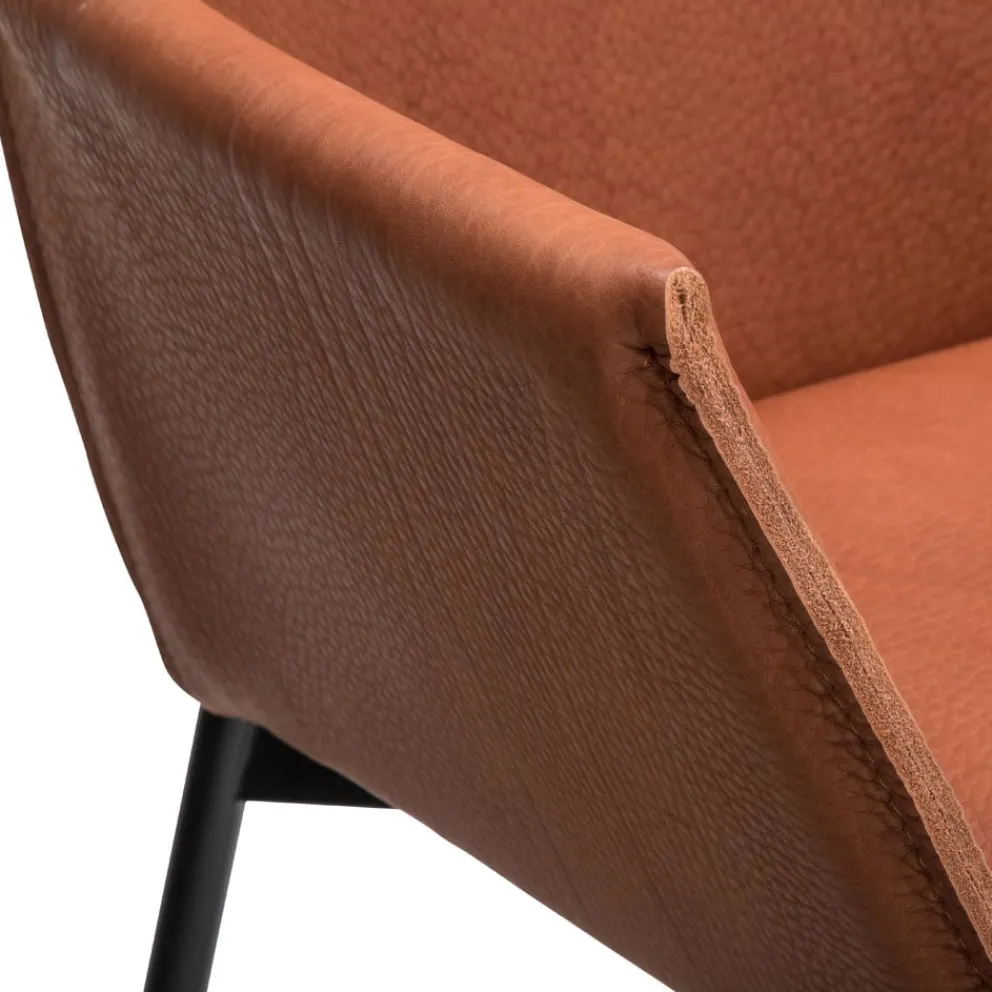 Freifrau Armlehnstuhl Grace terracotta