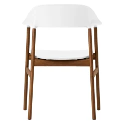 Normann Copenhagen Armlehnstuhl Herit eichefarbig, weiss Best