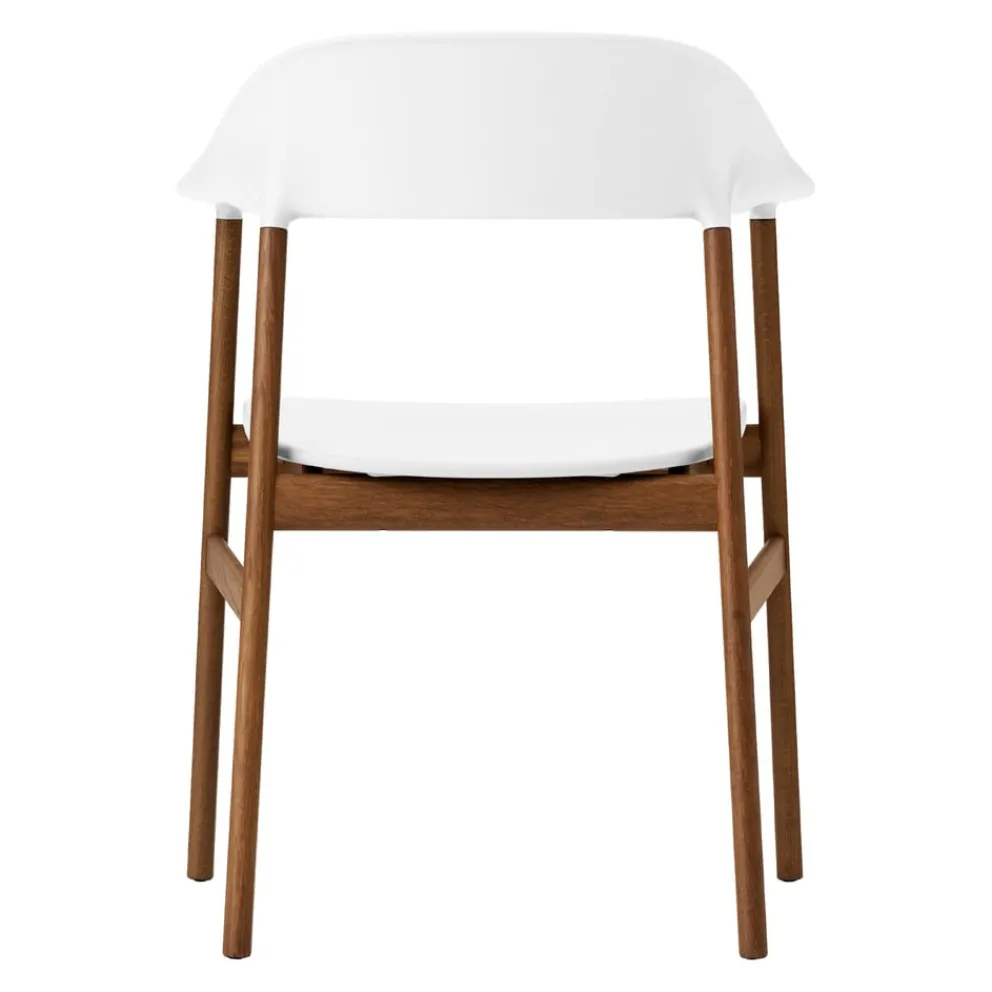 Normann Copenhagen Armlehnstuhl Herit eichefarbig, weiss Best
