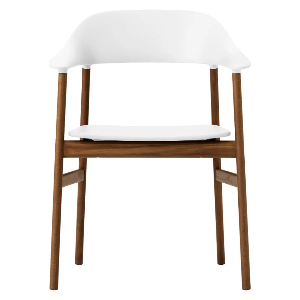 Normann Copenhagen Armlehnstuhl Herit eichefarbig, weiss Best