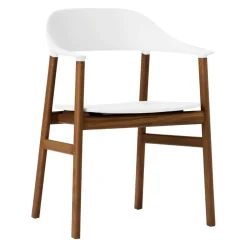 Normann Copenhagen Armlehnstuhl Herit eichefarbig, weiss Best