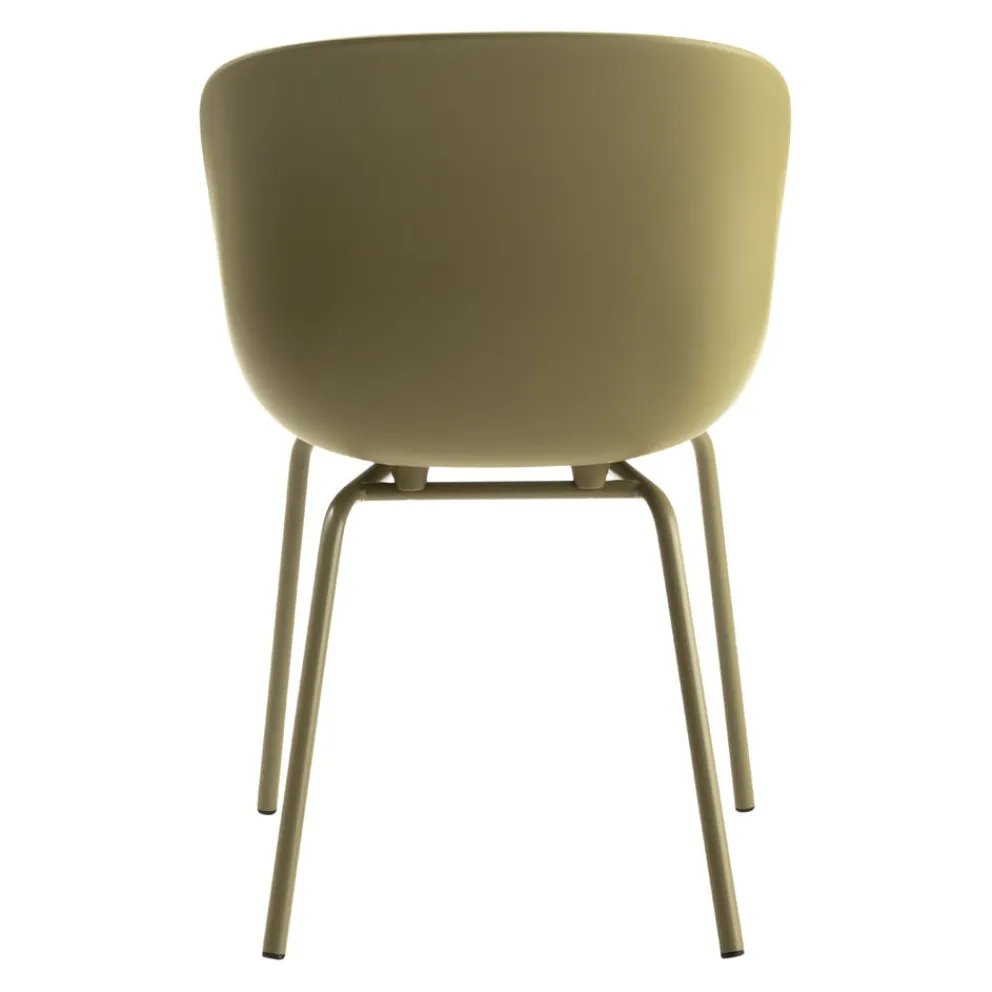 Normann Copenhagen Armlehnstuhl Hyg oliv