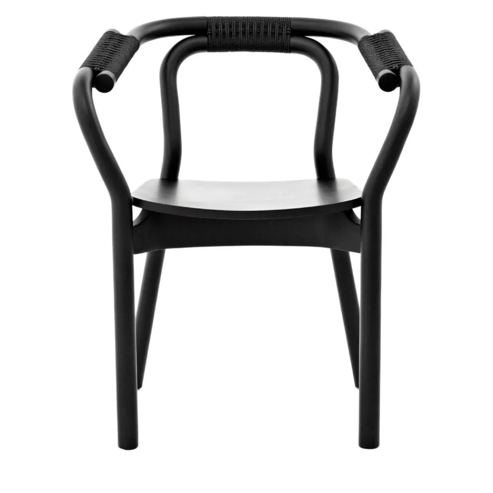Normann Copenhagen Armlehnstuhl Knot schwarz