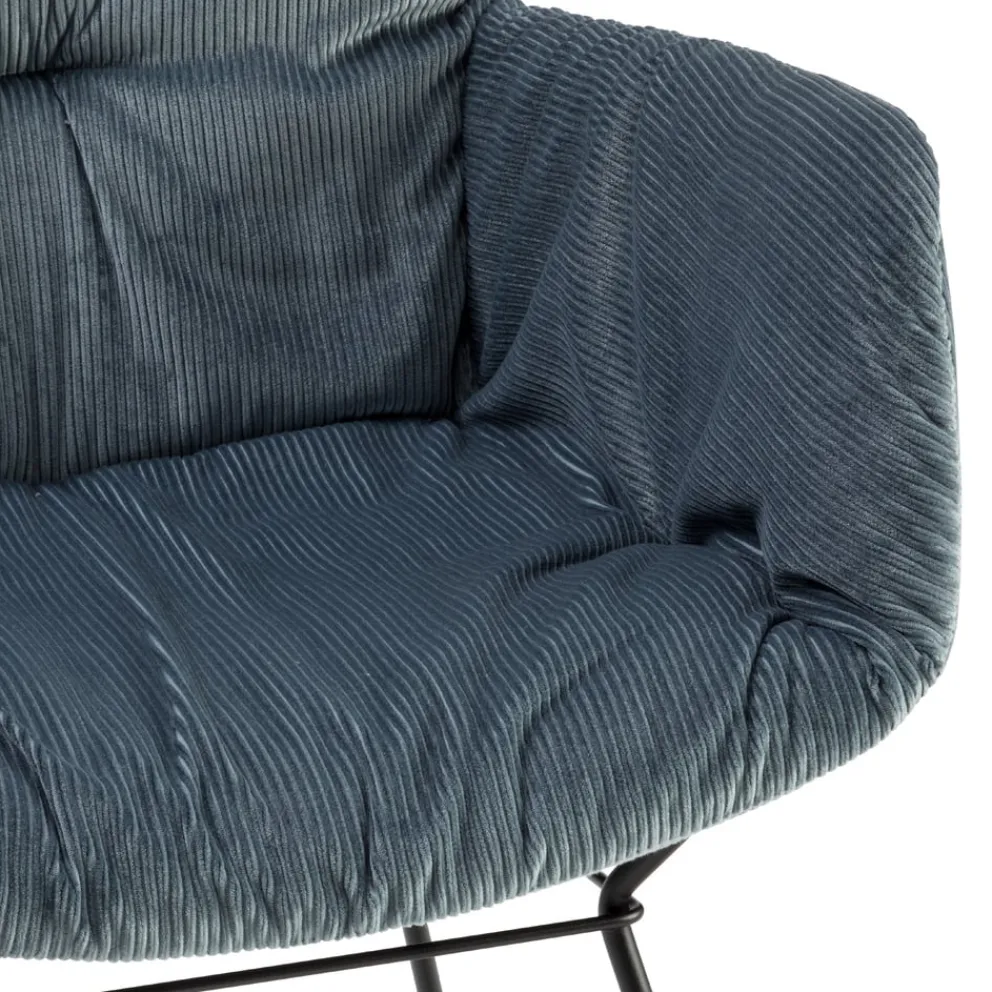 Freifrau Armlehnstuhl Leya brillantblau Best