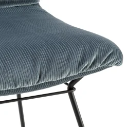 Freifrau Armlehnstuhl Leya brillantblau