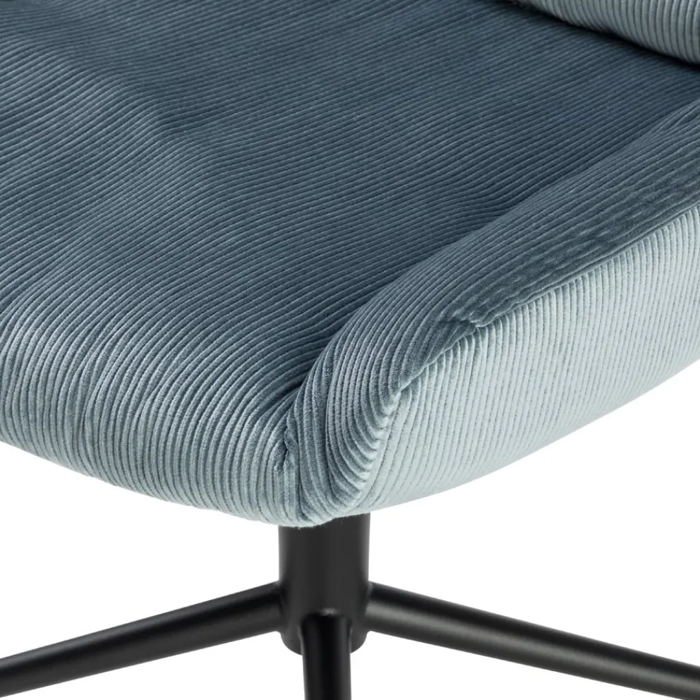 Freifrau Armlehnstuhl Leya graublau Sale