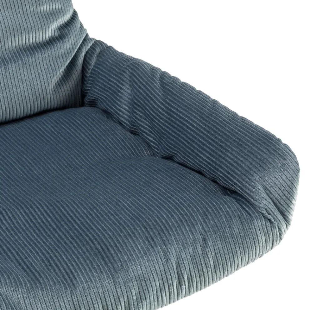 Freifrau Armlehnstuhl Leya graublau Sale
