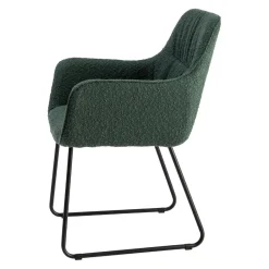 edy&liv Armlehnstuhl Lucas-Bouclé grün Outlet