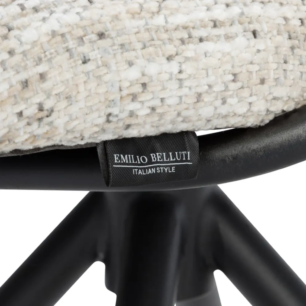Emilio Belluti Armlehnstuhl Matteo hellgrau Discount