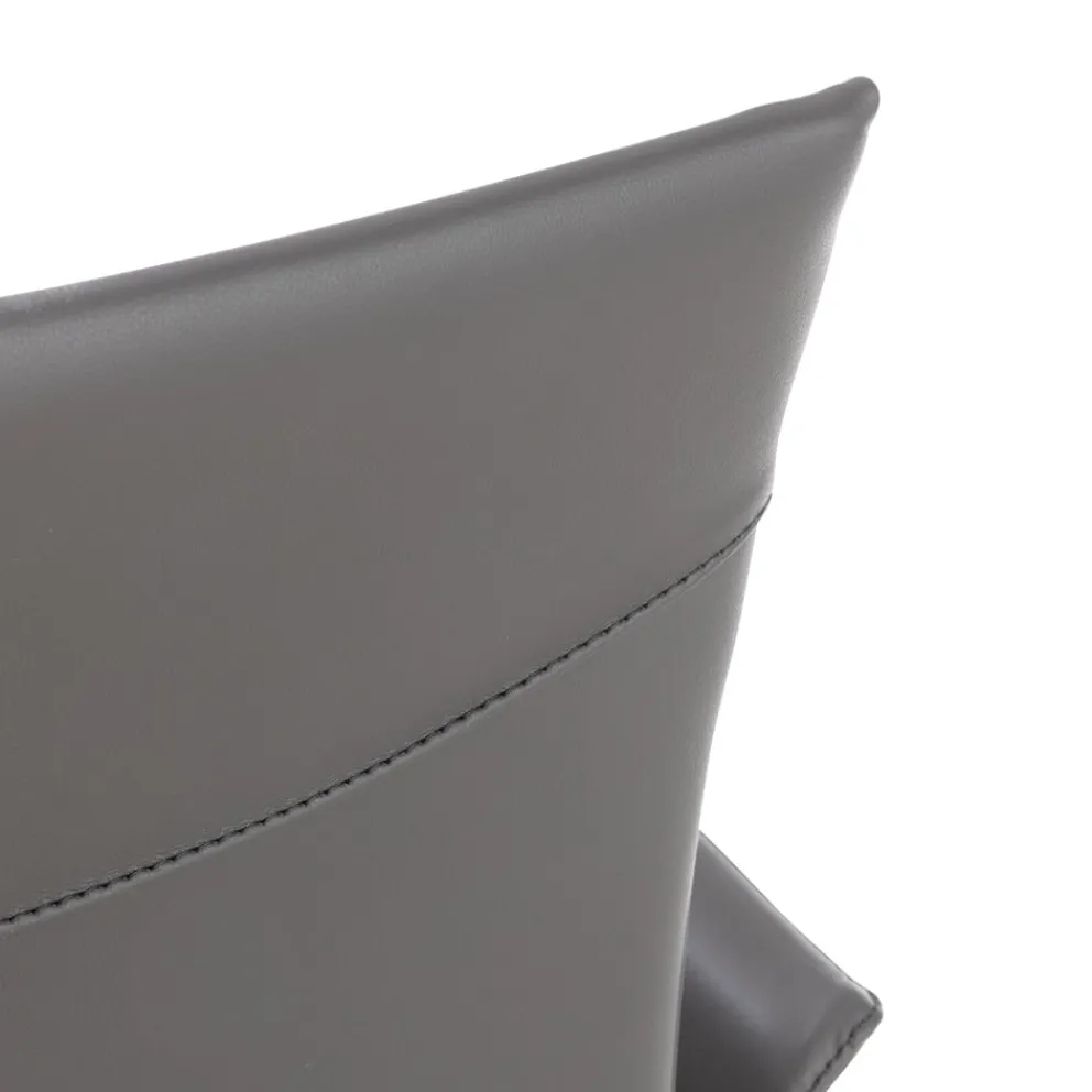 Cattelan italia Armlehnstuhl Norma dunkelgrau Clearance