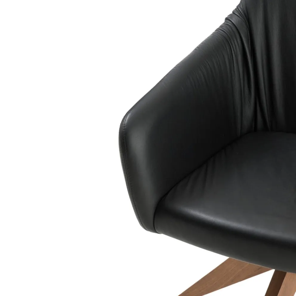 WILLISAU Armlehnstuhl Pendola Roma, 907 Nero Clearance