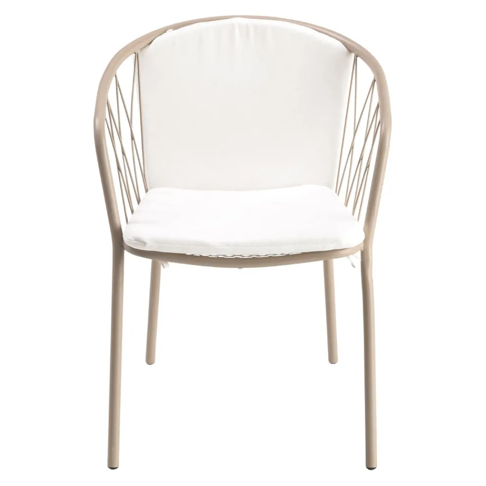 Johann Jakob Armlehnstuhl Portofino taupe Online
