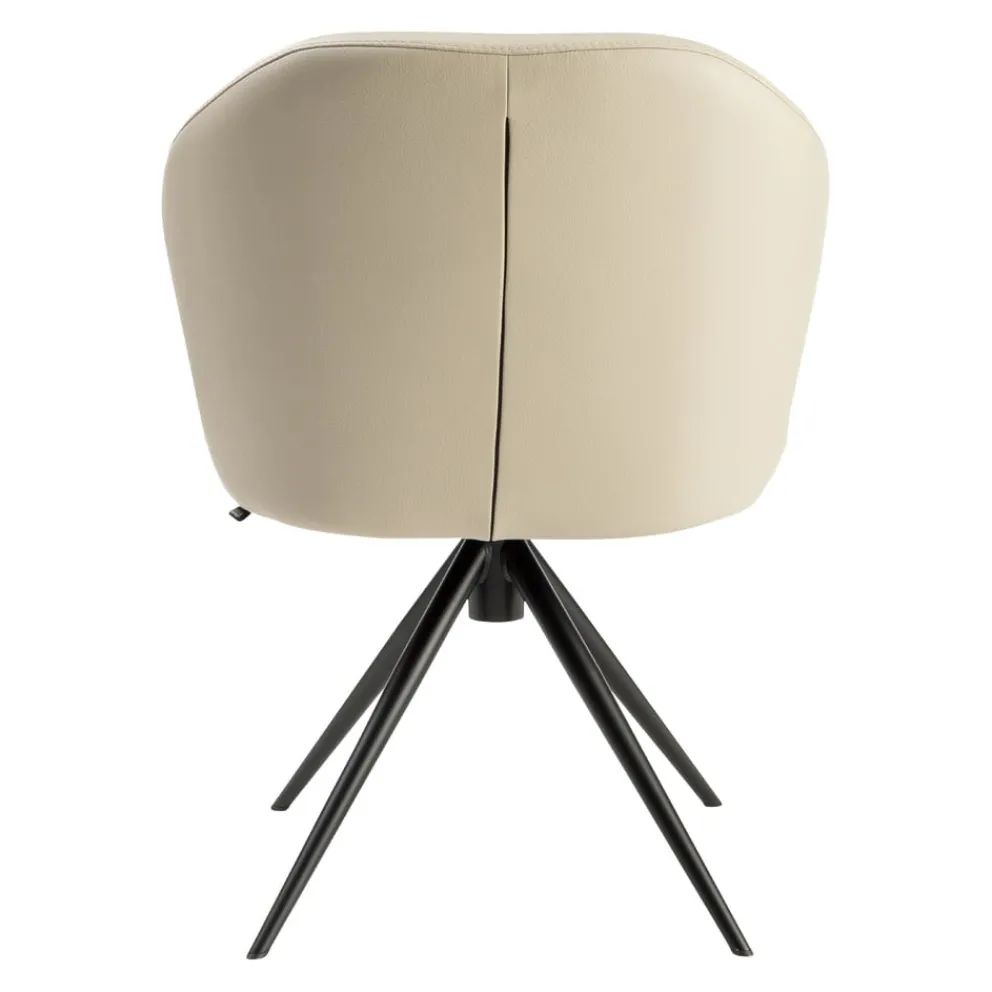 Dieter Knoll Armlehnstuhl Roxy Kat. 1 Tendens, LD2331 Latte Hot