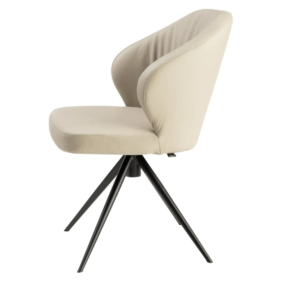 Dieter Knoll Armlehnstuhl Roxy Kat. 1 Tendens, LD2331 Latte Hot