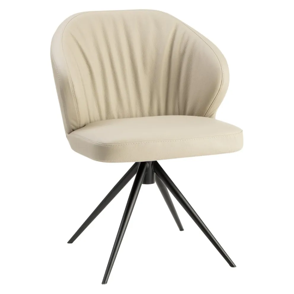 Dieter Knoll Armlehnstuhl Roxy Kat. 1 Tendens, LD2331 Latte Hot