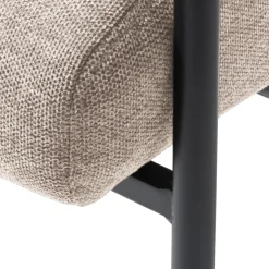 Lomoco Armlehnstuhl Trout sandbraun