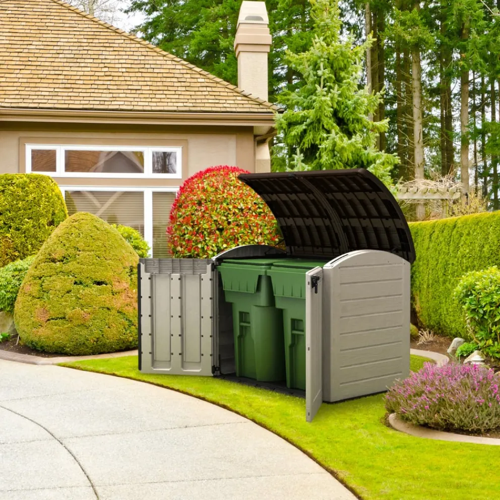 Keter Aufbewahrungsbox Store It Out braunbeige Discount